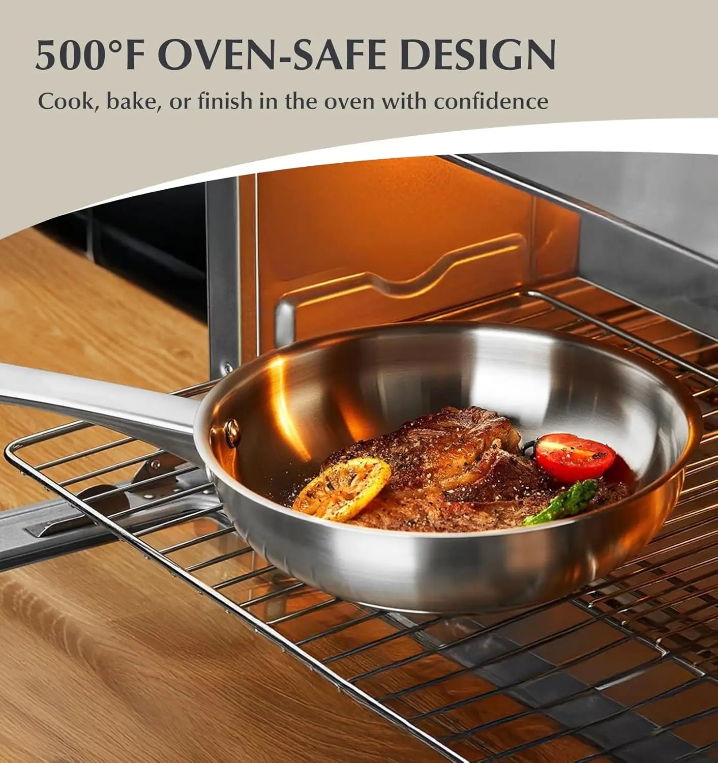 KOCH SYSTEME CS 10-Piece Stainless Steel Induction Cookware Set