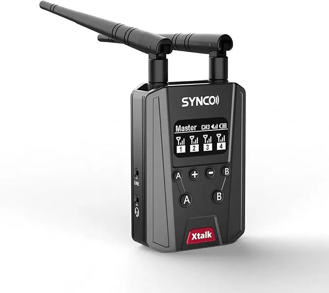 SYNCO XTALK XPRO5 Wireless Intercom Headset With 24 Hour Battery