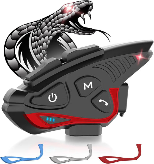 SYNCO Motorcycle Helmet Bluetooth Intercom For Up To 8 Riders