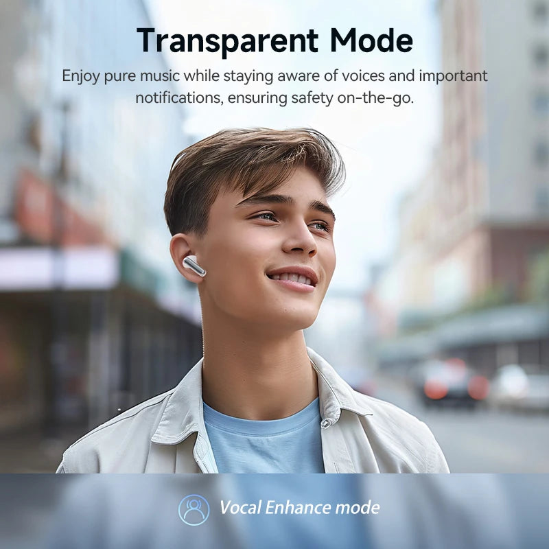 QCY Melobuds N50 ANC Wireless Earphones With Multipoint Bluetooth 5.4