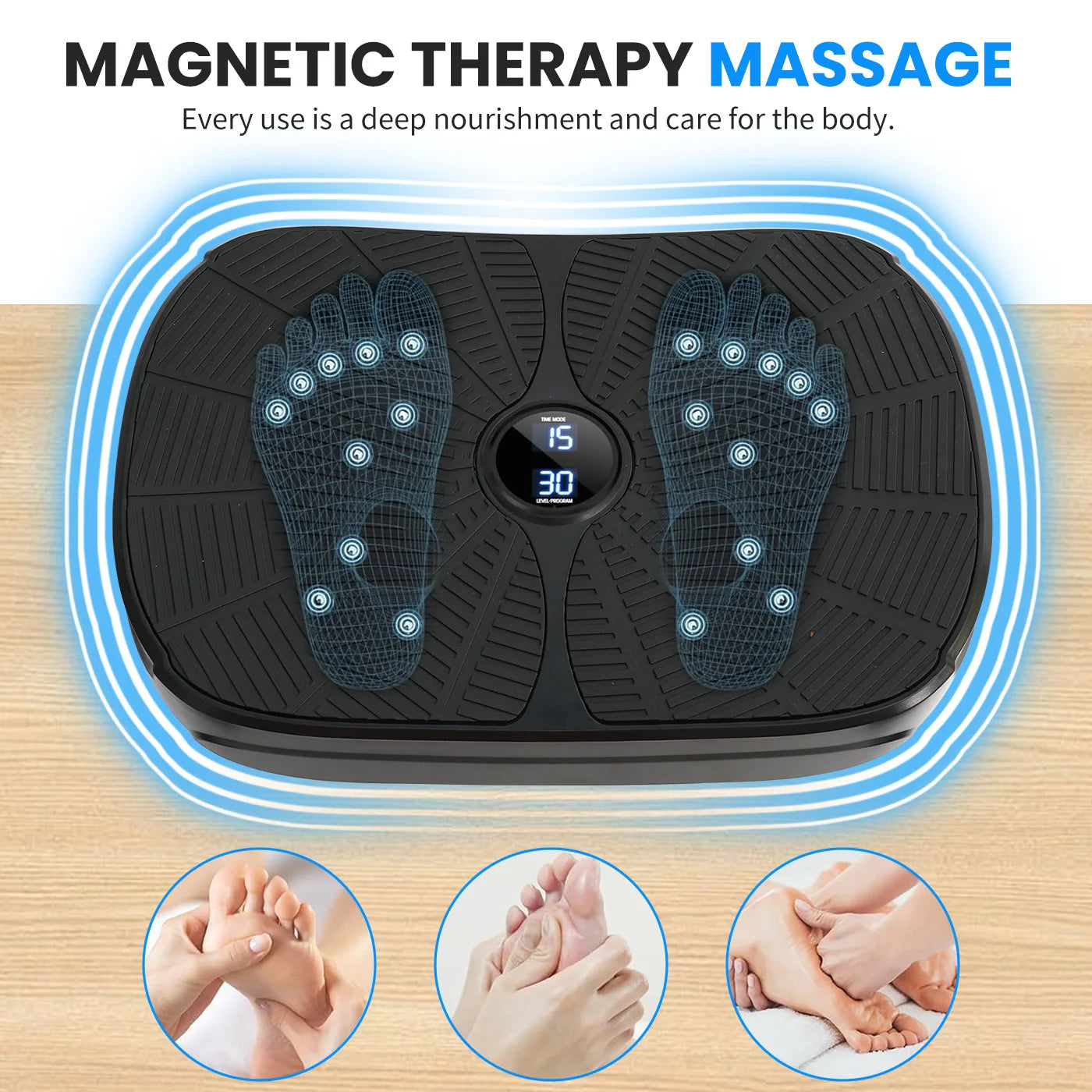 Vibration Plate Exercise Machine For Whole Body Workout And Firming